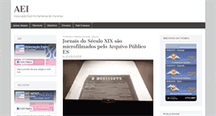 Desktop Screenshot of imprensacapixaba.org.br
